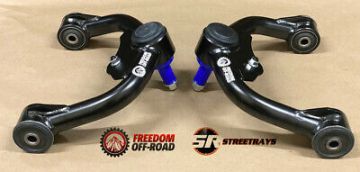 Freedom Off-Road Front Upper Control Arms FOR 05-16 Frontier Xterra w/ 1-4" Lift
