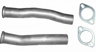 Pypes Performance Exhaust PFF10K 2.5" Stainless Flow Tube Kit for 79-04 Mustang