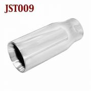 Jones Stainless Steel Exhaust Tip Double Wall - 2.25" Inlet 3" Outlet 7" Long