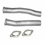 Pypes Performance Stainless 2.5" Flow Tube Mid Exhaust Pipe FOR 79-04 Mustang