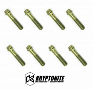 Kryptonite Wheel Bearing Spindle Bolts x8 FOR 2001-2013 Chevy /GMC 2500HD 3500HD
