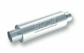 Borla XR-1 Stainless Sportsman Racing Muffler Round 3" Inlet 3" Outlet 15in Long