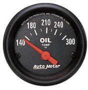 Auto Meter Z-Series Electric 140-300 Deg F Oil Temperature Gauge 2-1/16" (52mm)