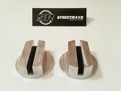 StreetRays Slotted Universal Polyurethane Jack Pad Pinch Weld Frame Rail (Pair)