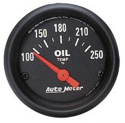 Auto Meter Z-Series Electric 100-250 Deg F Oil Temperature Gauge 2-1/16" (52mm)