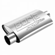 Borla Universal Stainless Steel ProXS Muffler 19" Oval 3" Center in / Offset out